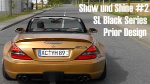 black car porn - Mercedes SL Black Series Prior Design | Car Porn #2