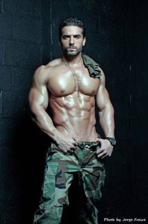 Fitness Muscle Porn - Domenic Mazzella, male fitness model. It's porn really