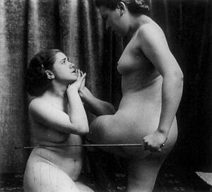 lesbian spanking black and white - Vintage Lesbian Discipline - Spanking Blog