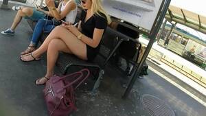crossed legs upskirt spy cam - SEXY MILF LEGS CROSSED TOES AMATEUR VOYEUR CANDID 18, uploaded by urisourito