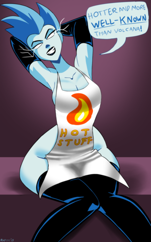 Dc Comics Livewire Porn - Rule 34 - 1girls 2018 blue hair blue skin breasts dc dc comics dcau female  female only livewire naked apron raftyverse solo superman: the animated  series superman (series) text thighs | 2752993