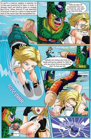 Android 18 Cell Xxx - Android 18 Goes Inside Cell comic porn | HD Porn Comics