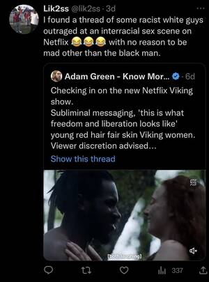 Black Women Interracial Porn Captions - Viewer discretion advised â€œ : r/BlackPeopleTwitter