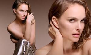 Anorexic Porn Natalie Portman - Natalie Portman goes topless in smoldering new Dior Forever Foundation  campaign | Daily Mail Online