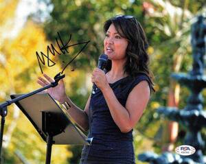 Michelle Malkin Porn - Michelle Malkin Signed 8x10 Photo Psa/dna Autographed