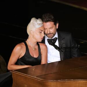 Lady Gaga Anal Porn - Did Bradley Cooper and Lady Gaga Kiss At The Oscars? â€” Bradley Cooper Lady  Gaga Oscars Performance | Marie Claire