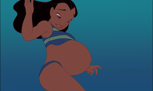 Lilo And Stitch Pregnant Porn - Rule 34 - 1girls accurate art style belly big belly big breasts breasts  dark-skinned female dark skin edit female hawaiian lilo and stitch  morphtothetop nani pelekai pregnant screenshot edit | 6606966