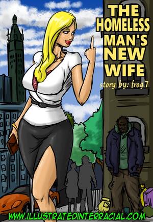 black cartoon porn games - Illustrated Interracial â€“ Homeless Man's New Wife