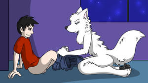Furry Transformation Porn - [fox0808] White Wolf TF