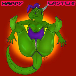 Lusty Argonian Maid Porn Sex - The Lusty Argonian Bunny by iDerpify