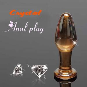 crystal anal sex - sexy anal plug, women's crystal butt plug, adult erotic product glass  poppers rush,porn adult sex anal sex toys sex products - AliExpress
