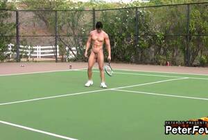 naked asian tennis - Tennis - Loser Jacks Off