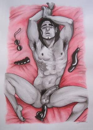 anal dildo diagram - Male Anal Dildo Drawings | Gay Fetish XXX