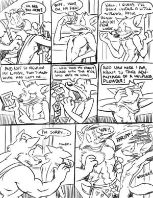 Anatomically Correct Porn Tiger - This is the comic with most linear porn-story but without porn-events ever  made. Well played Poop, well played!