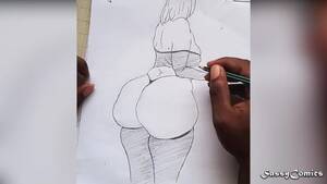 booty sex drawings - Big Ass Instagram Model Nude || Pencil Drawing Sexy Art - xxx Mobile Porno  Videos & Movies - iPornTV.Net