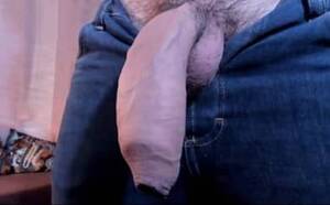 huge flaccid cock - Guy Playing With Big Uncut Flaccid Cock â€“ Monster White Cock