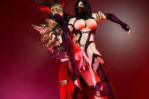 Mortal Kombat 9 Shao Kahn Porn - Shao Kahn x Mileena
