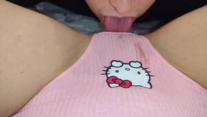 Hello Kitty Tag Team Porn - HELLO KITTY Gentle Cunnilingus Closeup for Stepsister - Pornhub.com