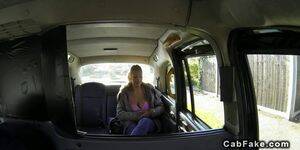bbw huge boobs taxi - Bbw with huge tits banged in fake taxi in public - Tnaflix.com