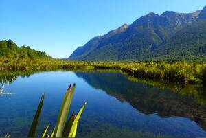 New Zealand Nature Porn - Pic. #Mirror #Perfect #Zealand #Breeze #Slight #Lakes #Reflection  #4608x3072, 1175952B â€“ My r/EARTHPORN favs