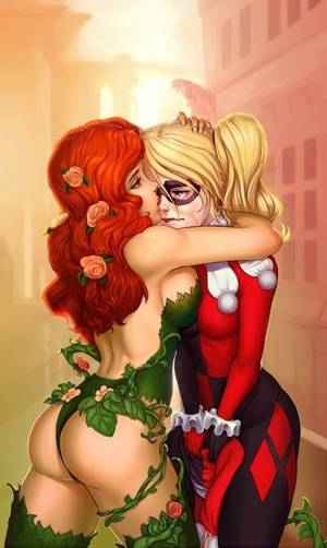 hot harley quinn lesbian porn - Poison Ivy and Harley Quinn