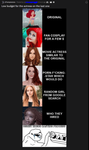 Emma Watson Redhead Porn - Hey Disney, you should choose porn star for your films!\