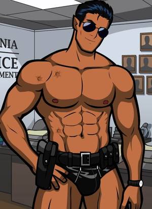 Muscle Men Gay Cartoon Porn - Gay cartoon porn police