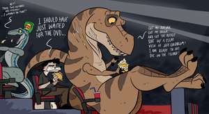 Jurassic Park Porn Annimated - Jurassic Problem (Doodle) by wolfjedisamuel -- Fur Affinity [dot] net