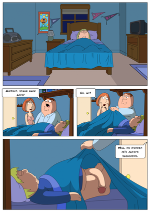 Family Guy Lois Porn Comic - The Third Leg Porn comic, Rule 34 comic, Cartoon porn comic - GOLDENCOMICS