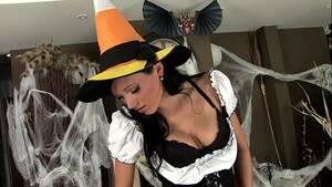 Halloween Pantyhose Porn - Brunette in fishnets and stilettos for Halloween - XVIDEOS.COM