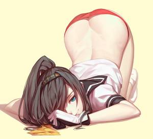 busty hentai babes arched backs - ç§‹æœˆï¼, anime, girl, sexy, bottoms, gym uniform