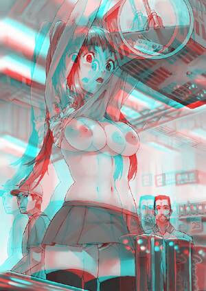 Anaglyph 3d Hentai - Anaglyph 3D Girls 2. - Page 1 - HentaiEra