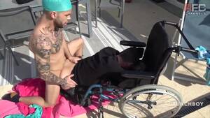 Fucking In Wheelchair Porn - Nurse Fucks A Wheelchair User Gay Porn Video - TheGay.com