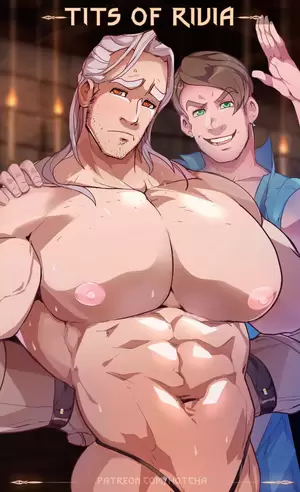 Geralt Of Rivia Gay Porn - Yaoi porn comics The Witcher â€“ Tits of Rivia + sketches