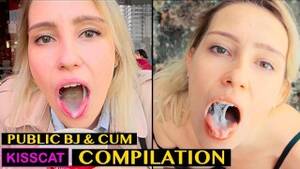 Mouth Cum Sucking - Risky Blowjob with Cum in Mouth & Swallow - Public Agent Pickup Student to  Outdoor Sucking Kiss Cat - Free Porn Videos - YouPorn