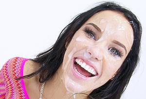 Megan Rain Gagg - Megan Rain Slutty Teen In A 10 Cock Blowbang! It's RAINING Cum!