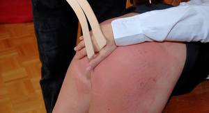 bad tushy cable spanking - redhead hairbrush spanking ...