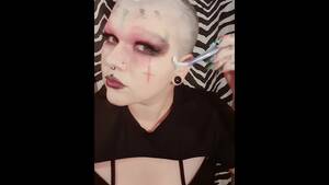 goth teen shaved - Goth Girl Razor Shaves Head Bald for you - Pornhub.com