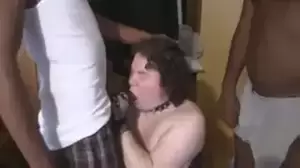 bbw black gangbang on white - White BBW getting gangbanged by 3 Black Cocks | xHamster