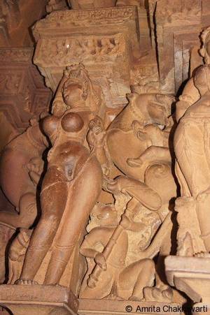 Ancient Porn Art Blowjobs - Khajuraho sculpture