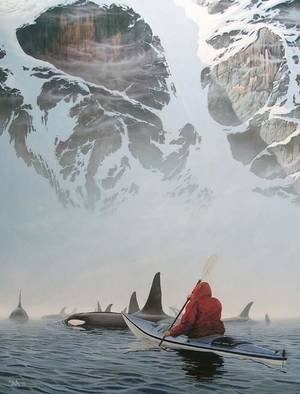 Kayak Porn - Earth Porn | Canoeing with Orcas pic.twitter.com/LmEpl6Gmb1 (AMAZING)