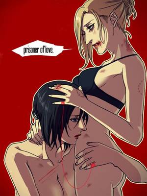 Attack On Titan Lesbian Sex - Mikasa and Annie // AoT