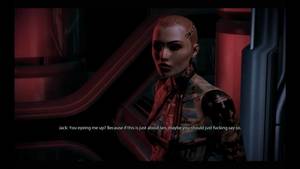 Mass Effect 3 Porn Sex - Mass Effect 2 Jack and Shepard Sex Scene