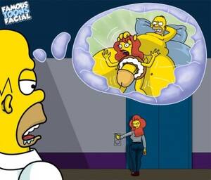 Homer Fucking Lisa Porn - Homer Fucks Assistant Mindy Simmons - IMHentai
