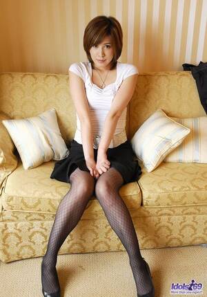 asian stocking 69 sex - Kaori japanese office babe in pantyhose shows tits - Pichunter