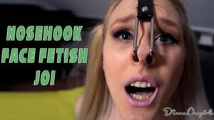 Nose Hook Porn - Nosehook Face Fetish JOI - Diane Chrystall - Full HD/MP4