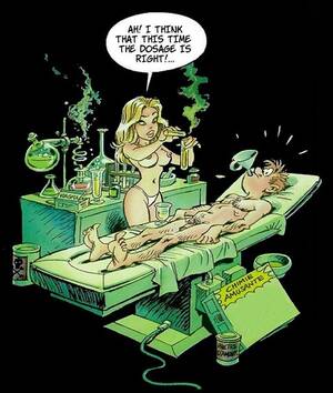 Mad Scientist Cartoon Porn - The Erotic Mad Erection Scientist - ErosBlog: The Sex Blog