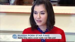 Former Porn Stars - Ex-Porn Star Slams Russian Social Media: Sasha Grey denies reports of her  death as nurse in Ukraine - YouTube