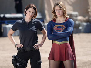 Chyler Leigh Supergirl Porn - Chyler Leigh. Look! Up on the TV! It's a straight-appearing woman who's  high femme! It's the human closest to Kara Zor-El of Krypton! It'sâ€¦  Supergirl's ...