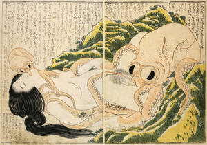 Japanese Porn Drawings - The Dream of the Fisherman's Wife - Wikipedia